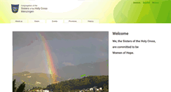 Desktop Screenshot of holycross-menzingen.org